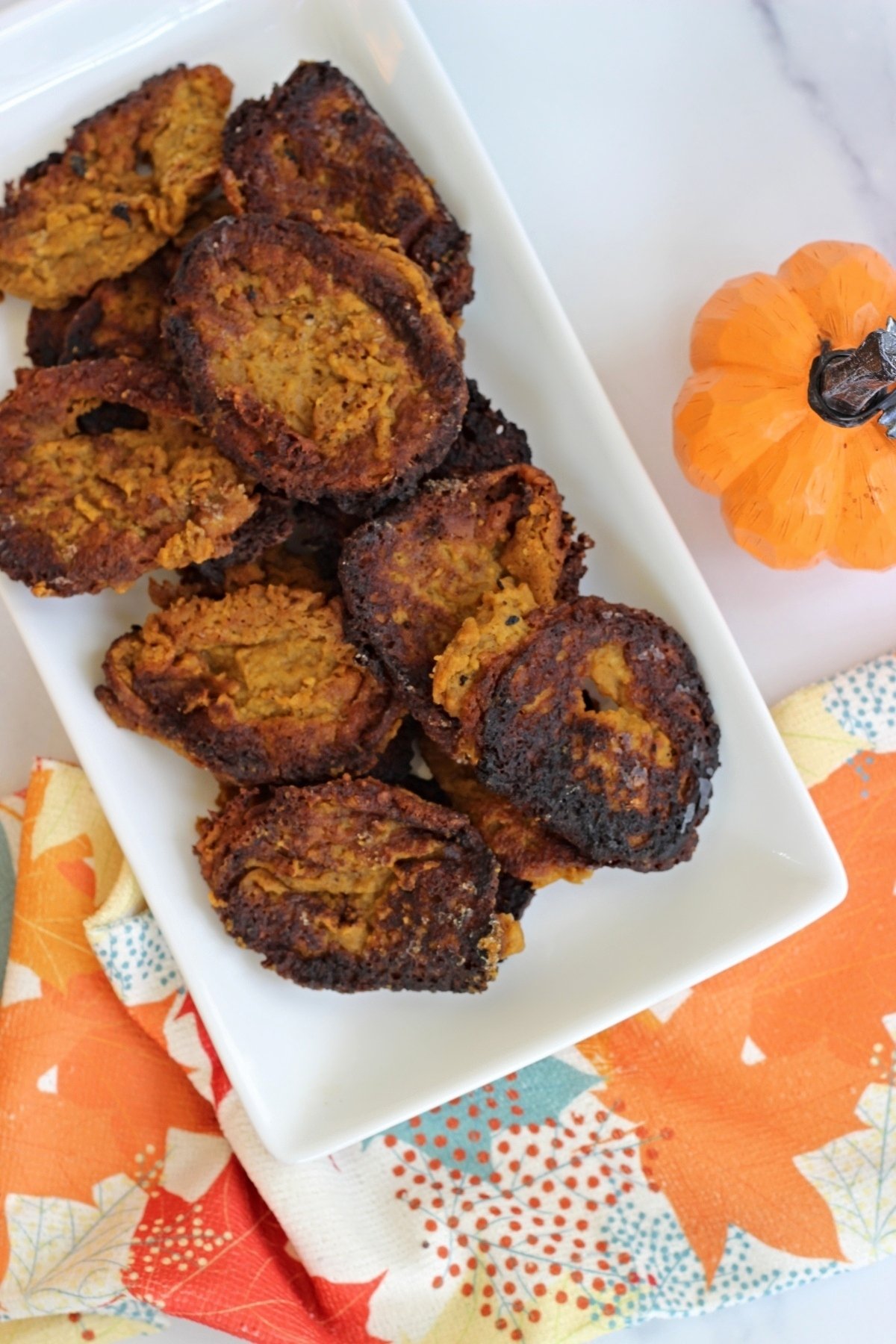 Spiced Pumpkin-Banana Fritters