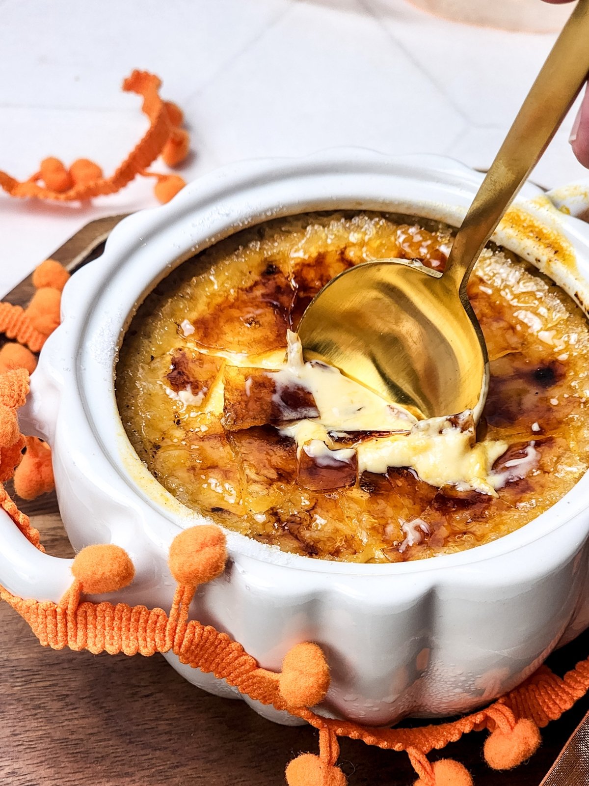 Easy Pumpkin Spice Crème Brûlée Recipe 