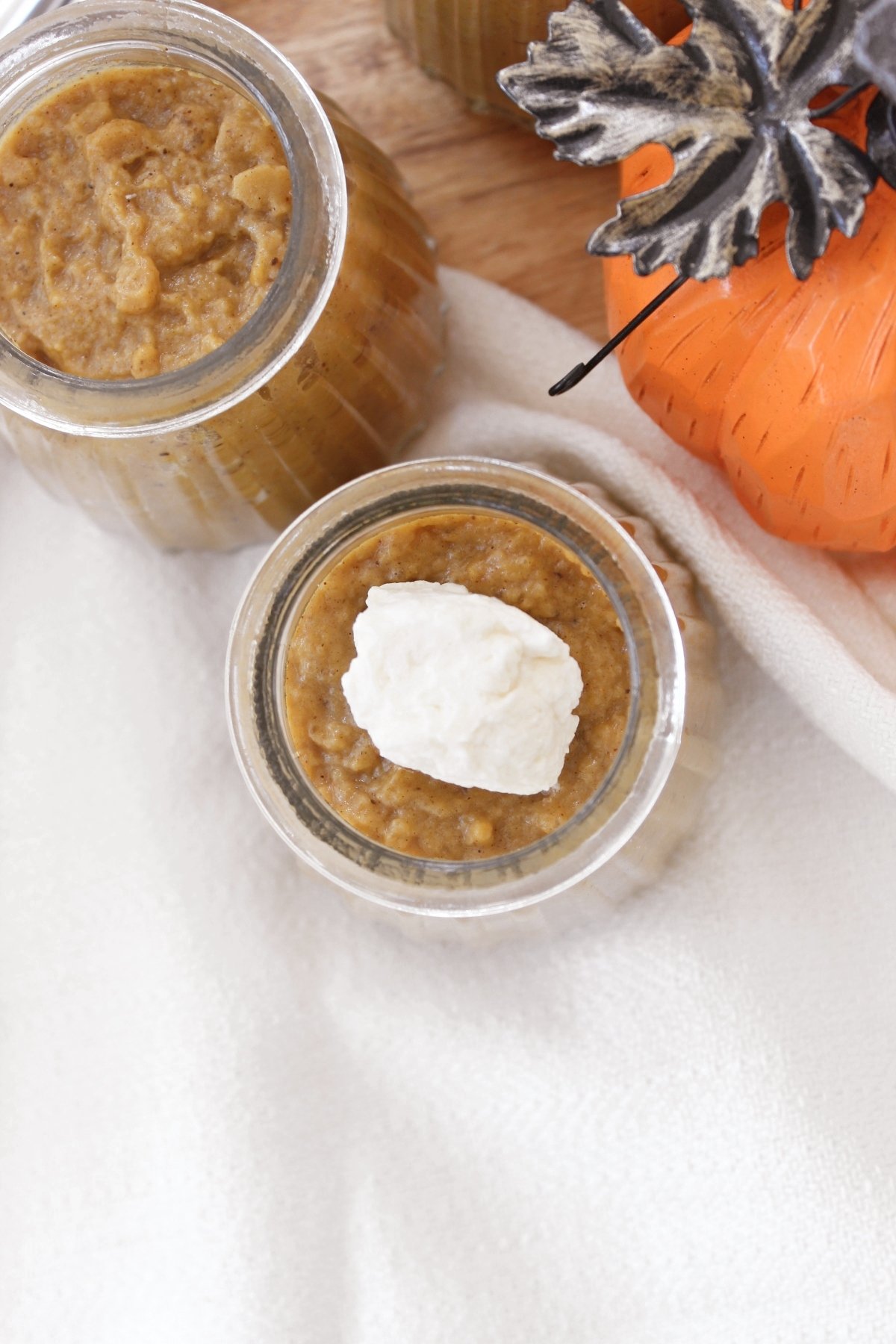 Pumpkin Pie Raw Cream Panna Cotta