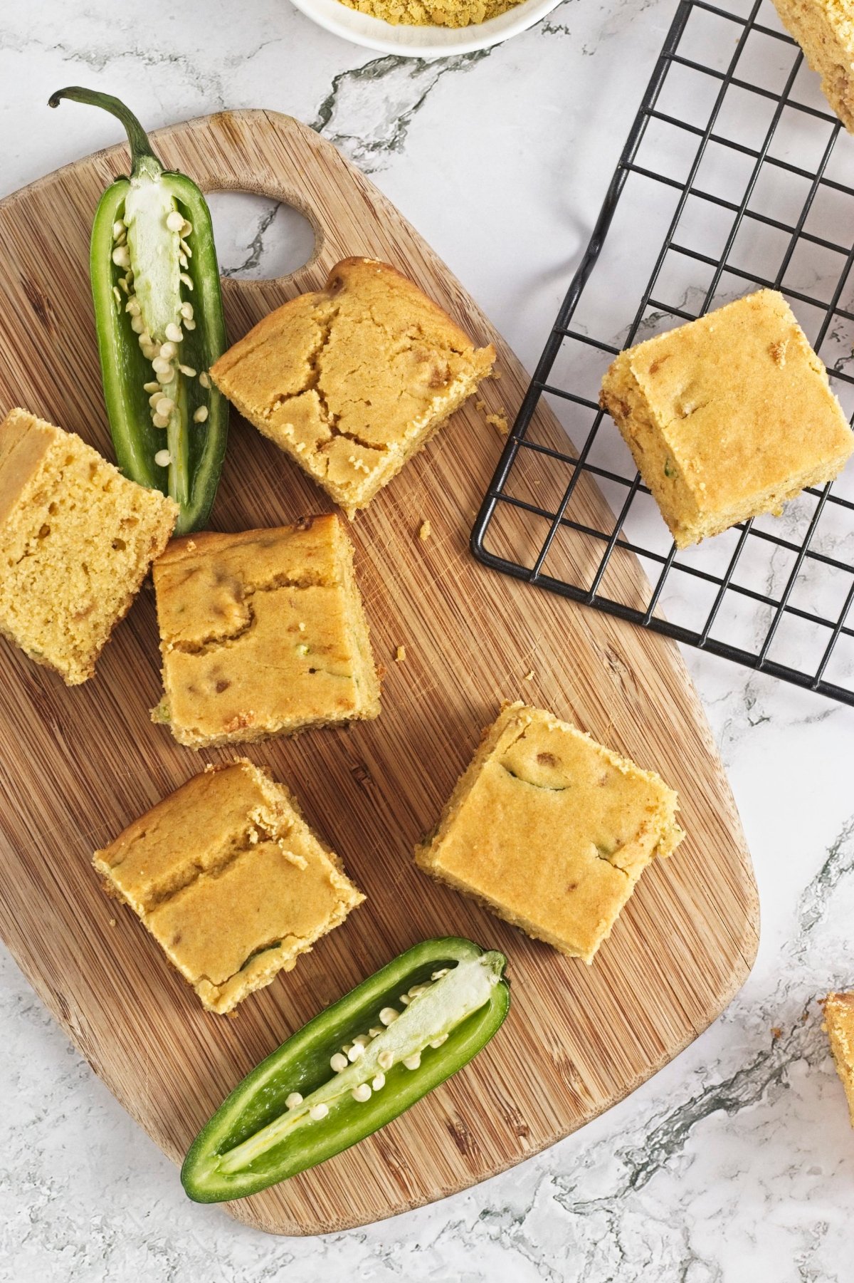Einkorn Jalapeño Onion Cornbread Recipe